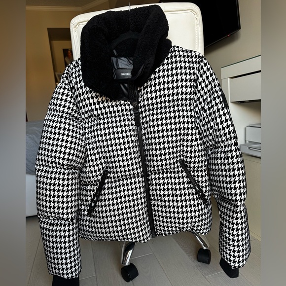 Mackage Houndstooth Jacket - Picture 1 of 8